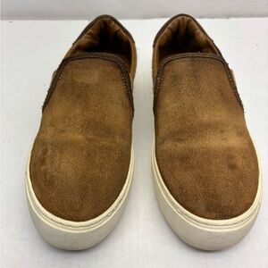 Ugg women’s Slip-On Suede Casual Shoes - Brown, box 19